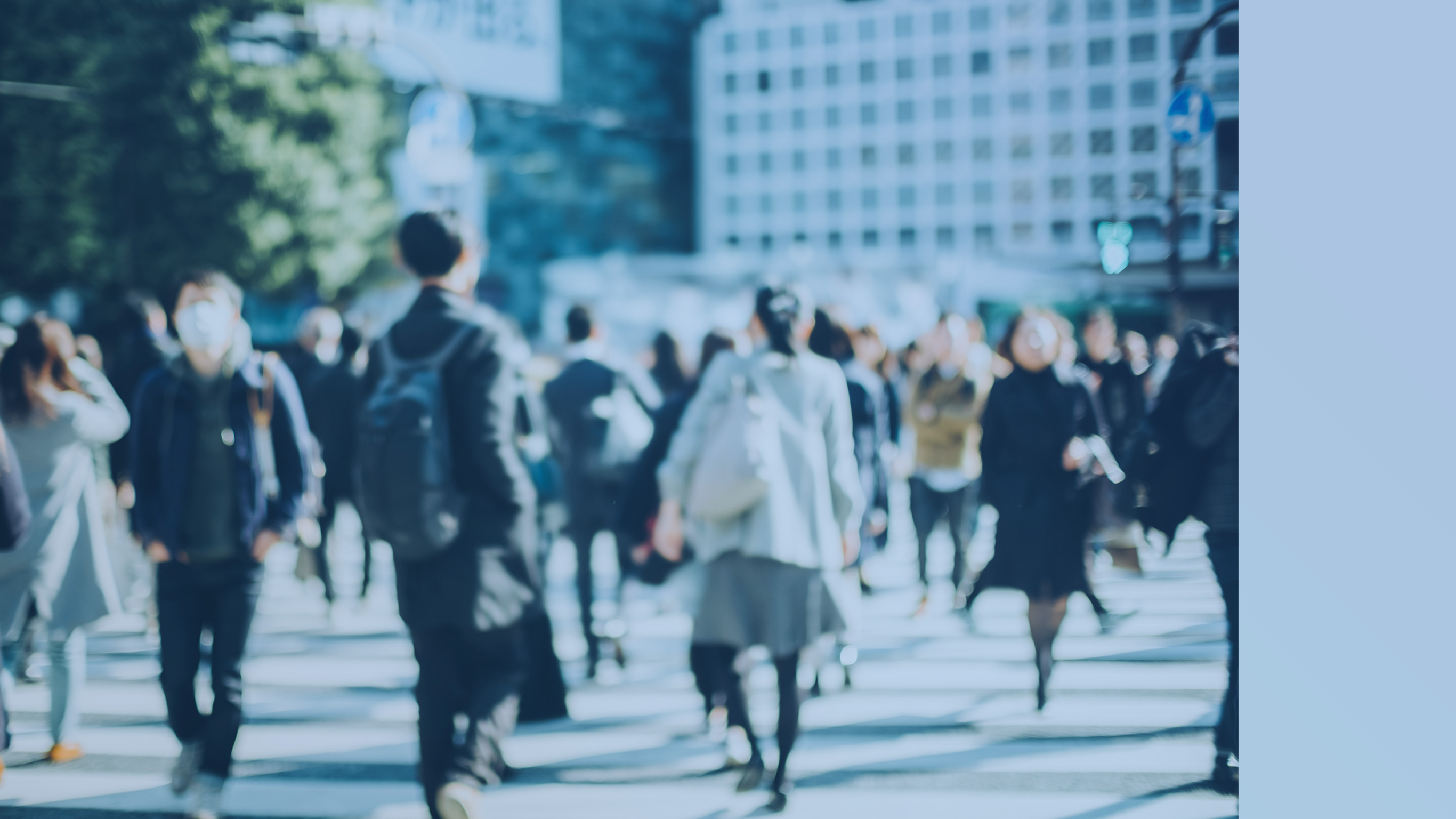 人通りのイメージ写真