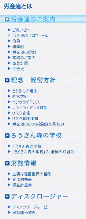労金連のプロフィール 労金連のご案内 労金連